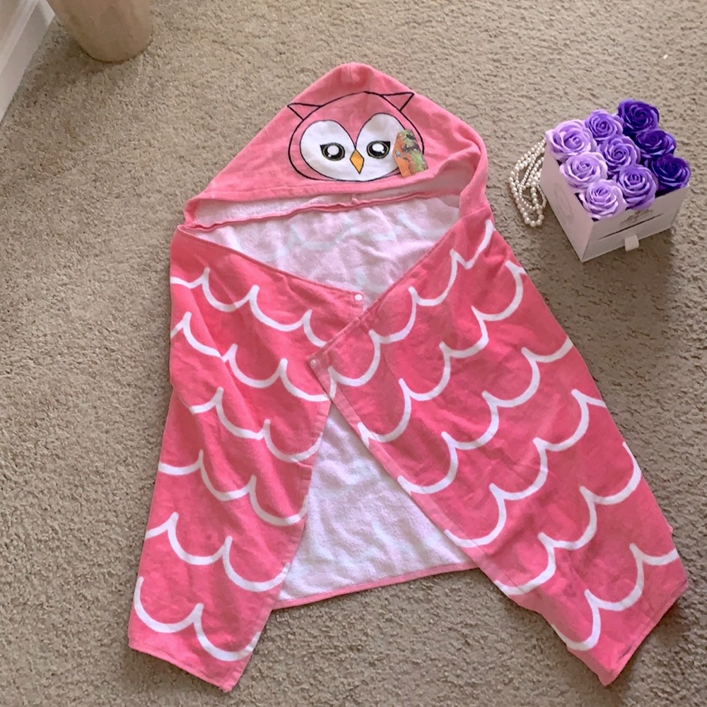 Kid hooded towel
